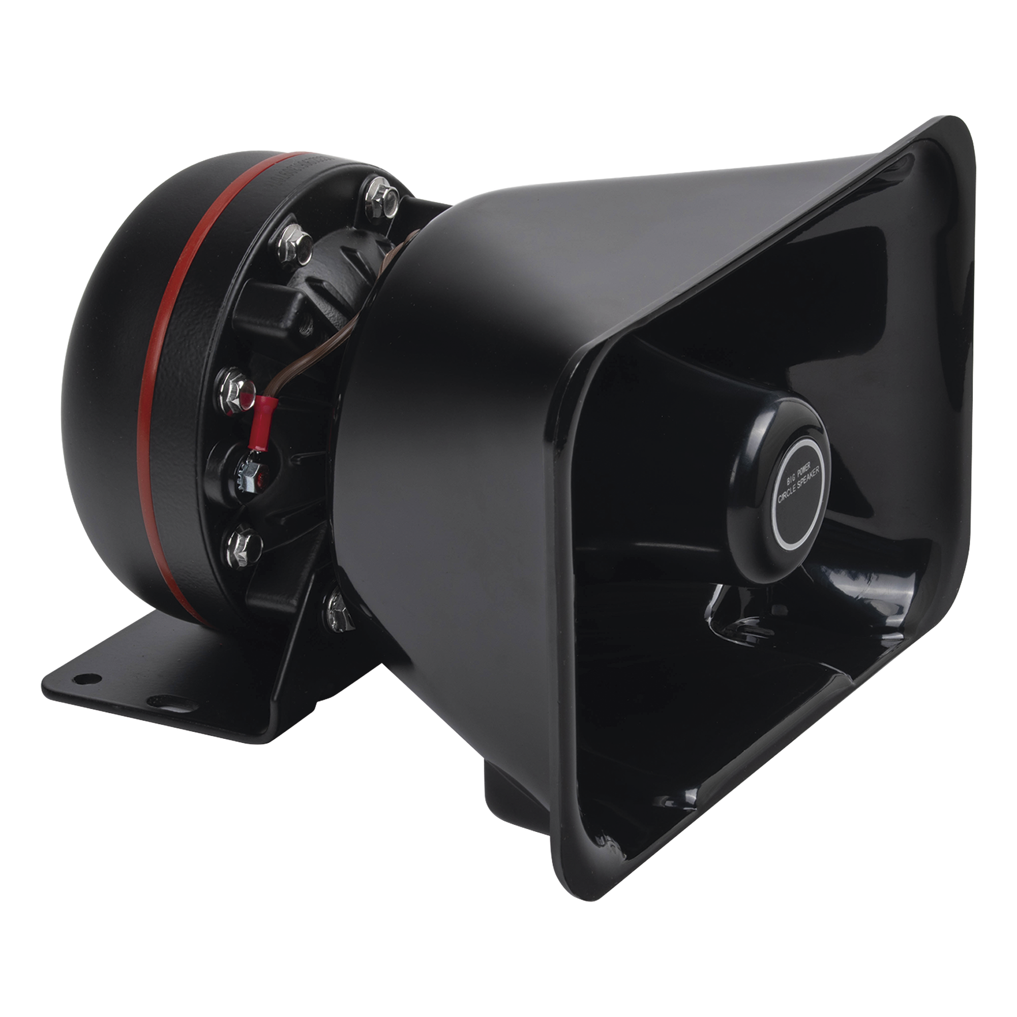 Bocina de uso Rudo, de 100 W, Alto Rendimiento y Base en Aluminio, 8 Ohms de Impedancia — EPCOM INDUSTRIAL SIGNALING · SKU XYD100