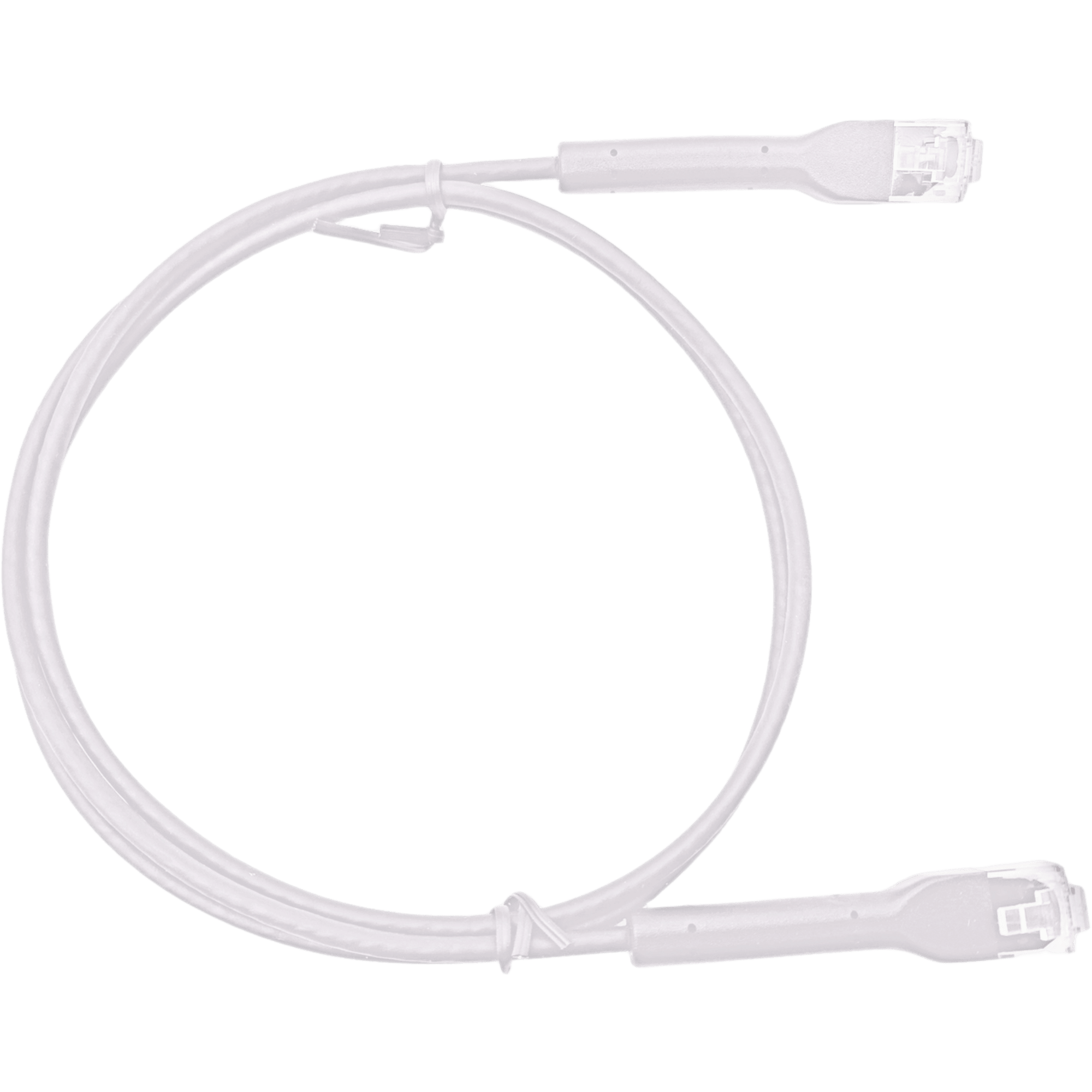 Mini Patch Cord Cat6 Ultra Slim 0.5 Metros (1.64 Pies) Blanco ? Ahorra Espacio sin Organizadores, con Bota Flexible — LINKEDPRO BY EPCOM · SKU LP-PSLIM-05WH