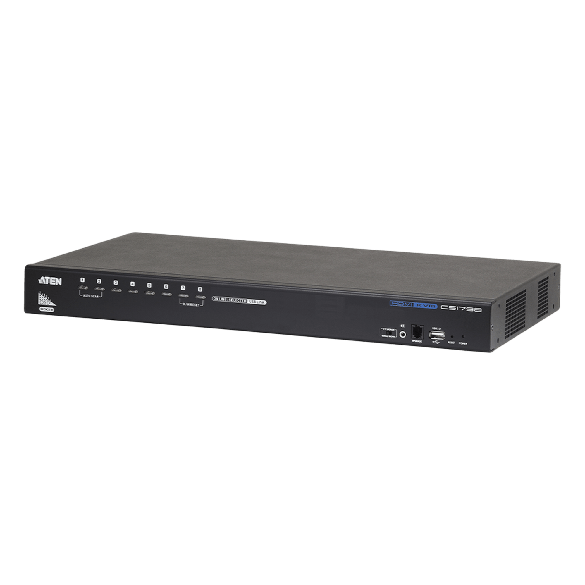 Switch KVM HDMI | 8 puertos | USB de 8 puertos/con cable ATEN · SKU CS1798
