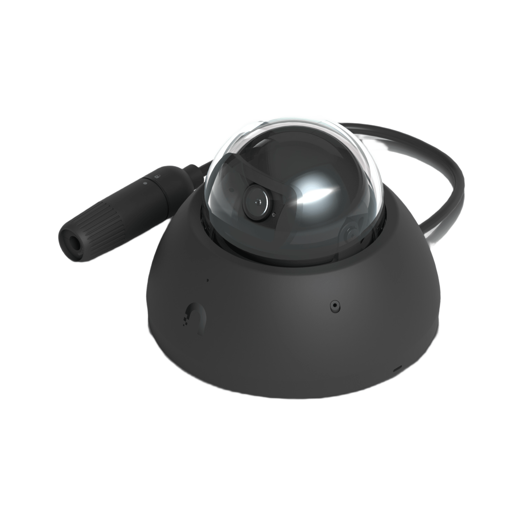 Cámara UniFi Protect G5 AI Dome Negro, Para Interior o Exterior, 4K (8MPX), Ángulo 109.9°. Visión Nocturna IR Hasta 40m, Detecciones Inteligentes de Rostros y Placas, Audio Bidireccional, Protección IP66, Anti-Vandalismo