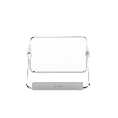 Soporte para Laptop / Plegable / Ajustable de 87 a 131 mm / Amplia compatibilidad 11''-16'' / Capacidad de carga 20 KG / Antideslizante / Ultra Ligero / Metal / ABS / Silicona / Color Plata