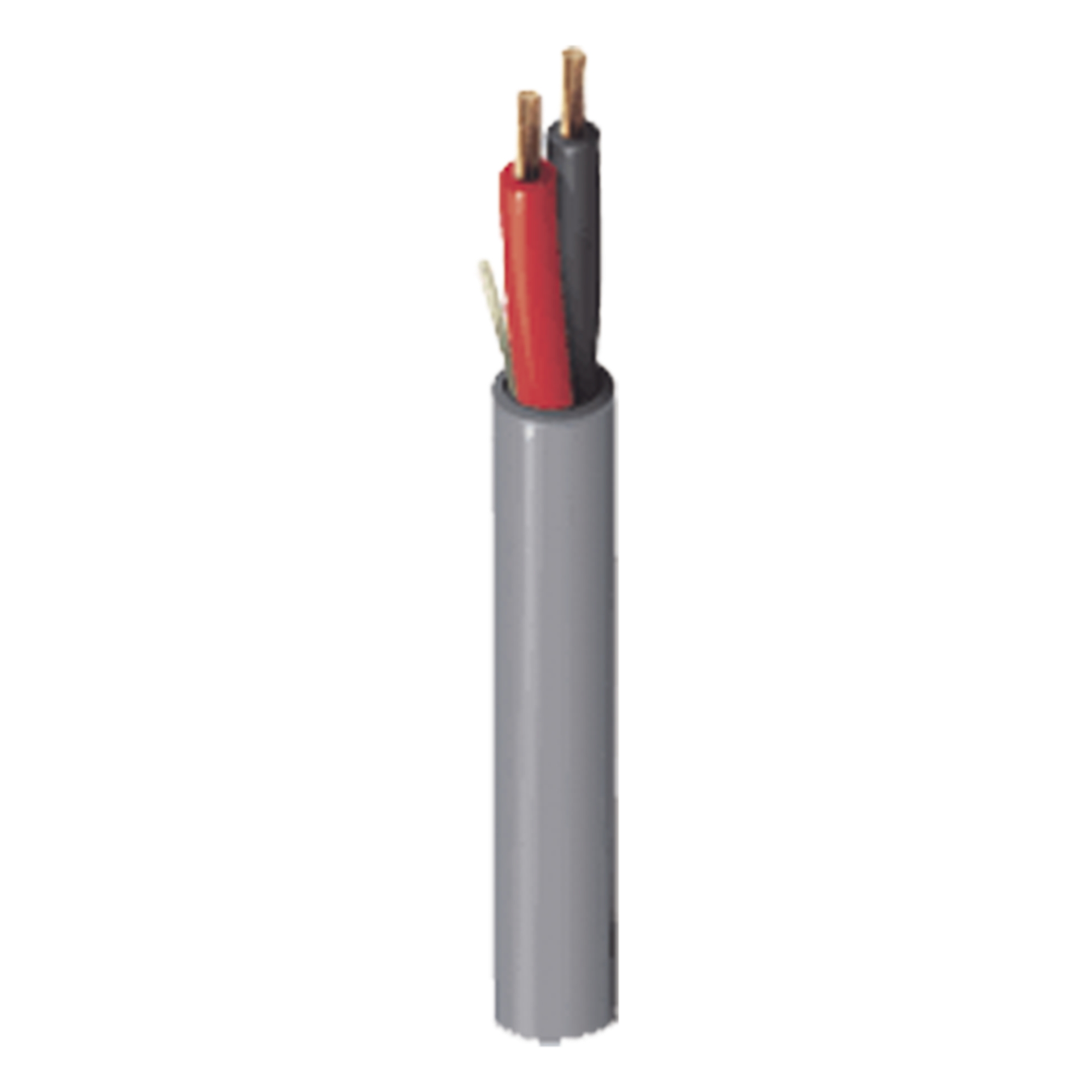 Bobina de 305 Metros (1000 Pies) de Cable / 2 x 16 AWG / Color Gris / Para Aplicaciones Multi Propósito, Seguridad, Control de Acceso, Audio. — VIAKON · SKU 9263/1000