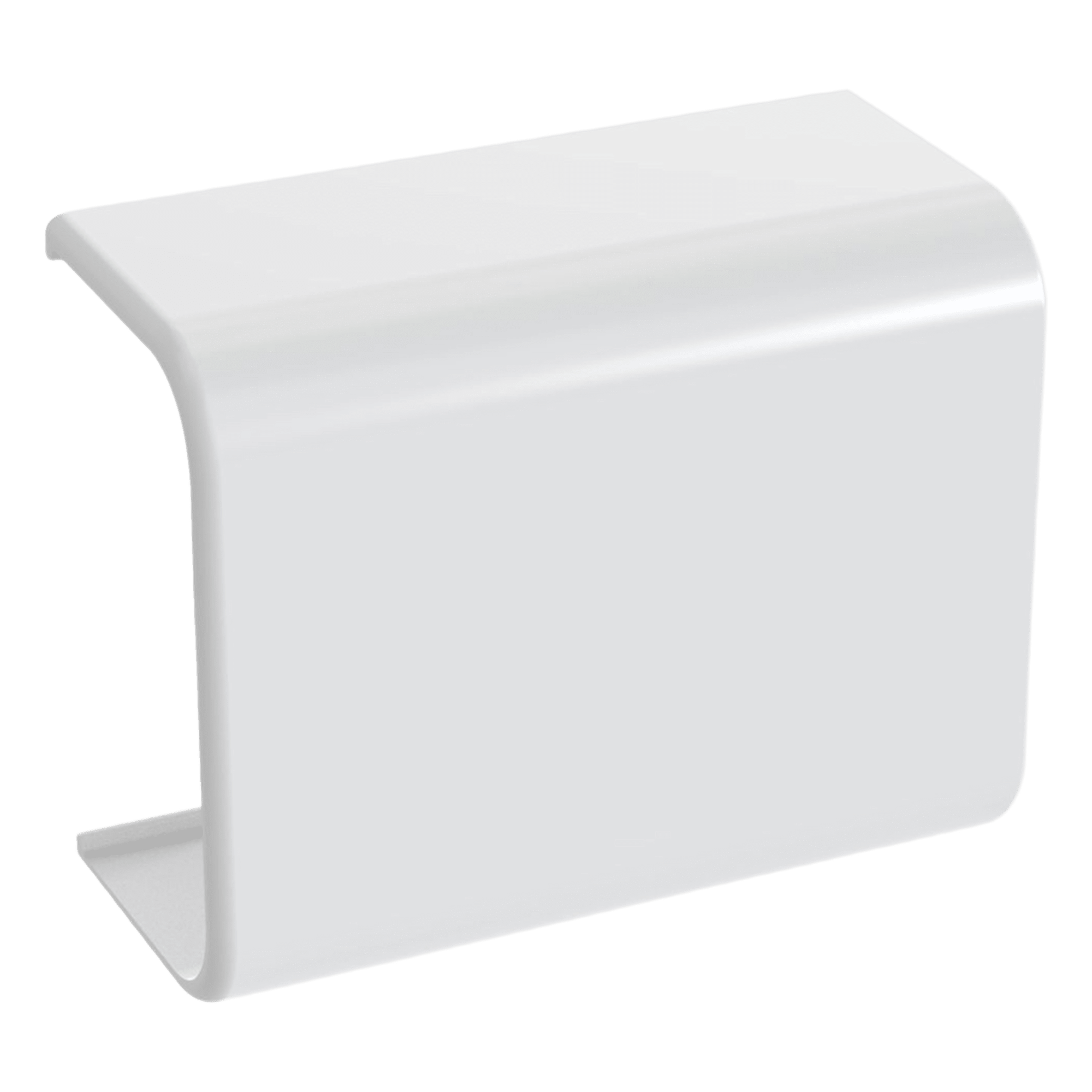 Unión recta, para uso con canaleta LD10, material ABS, Color Blanco — PANDUIT · SKU CF10WH-X