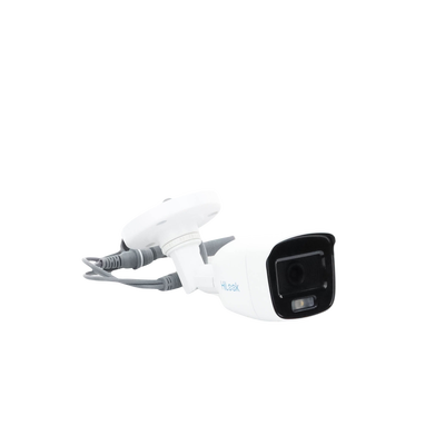 [ColorVu] Bala TURBOHD 2 Megapixel (1080p) / Imagen a Color 24/7 / Lente 2.8 mm / Microfono Integrado / Luz Blanca 20 mts / IP66 / Metálica