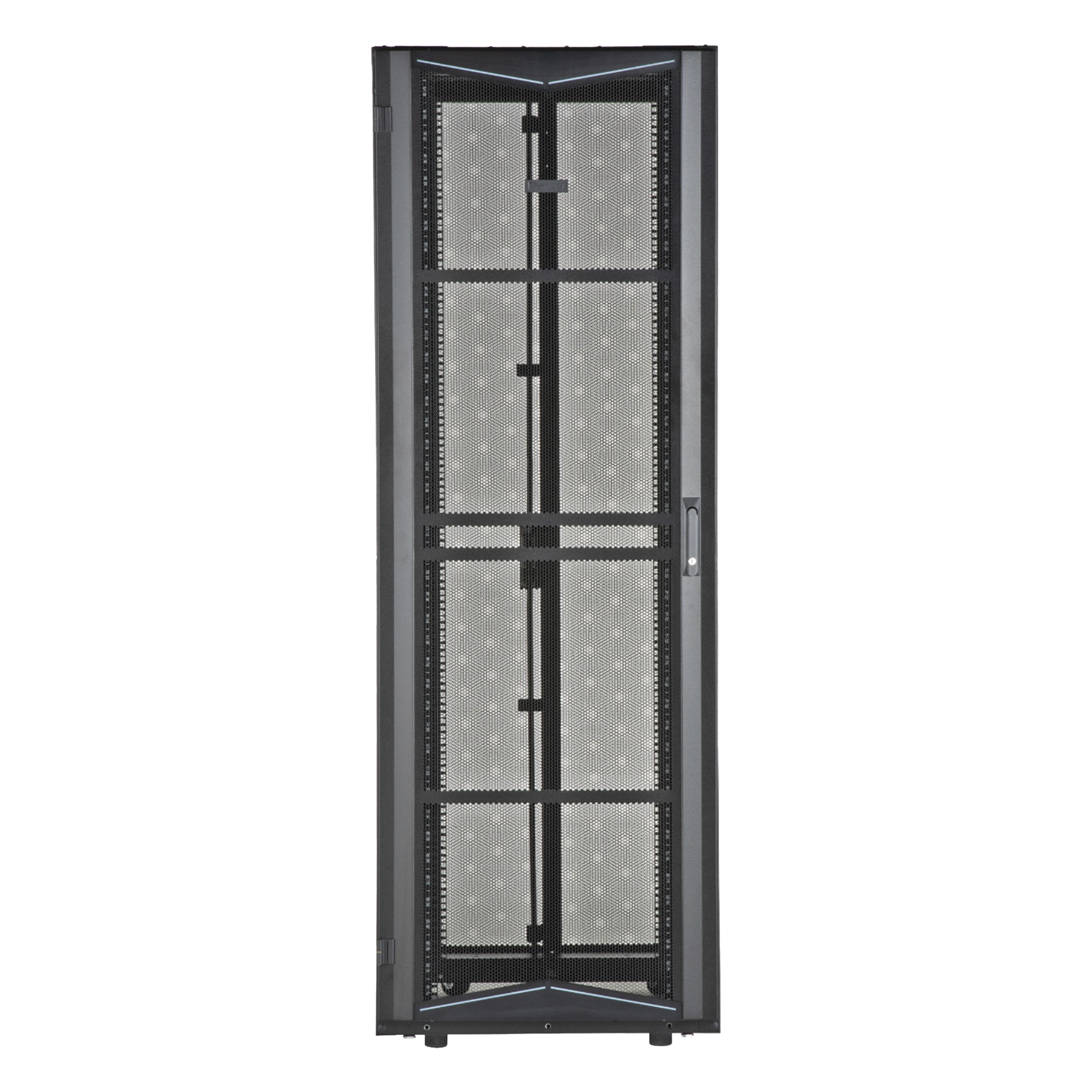 Gabinete FlexFusion para Centros de Datos, 45 UR, 800 mm de Ancho, 1200 mm de Profundidad, Fabricado en Acero, Color Negro — PANDUIT · SKU XG84522BS0005