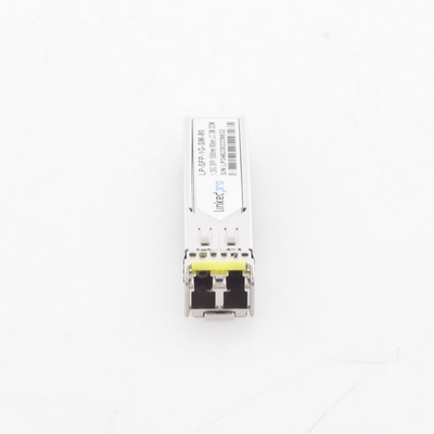 Transceptor Óptico SFP (Mini-Gbic) / Monomodo 1550 nm / 1.25 Gbps / 1000BASE-ZX / Conectores LC/UPC Dúplex / DDM / Hasta 80 km 