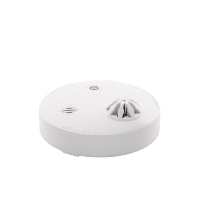(AX PRO) Detector de Temperatura Inalámbrico para Panel de Alarma HIKVISION / Interior / Soporta Funcionalidad Autónoma / Alerta cuando Excede los 57°C / No compatible con el panel DS-PHA64-LP