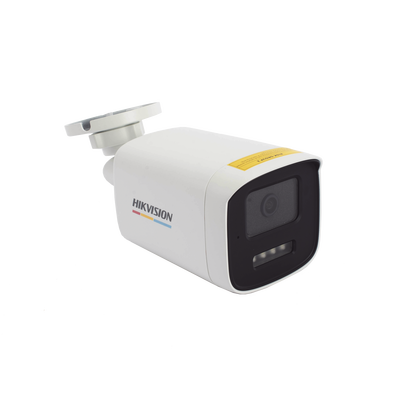 [ColorVu 3.0 + MD 3.0] Bala IP 6 Megapixel / Lente 4 mm / 50 mts IR + 50 mts Luz Blanca / Micrófono Integrado / Motion Detection 3.0 / Exterior IP67 / WDR 120 dB / PoE / Micro SD 