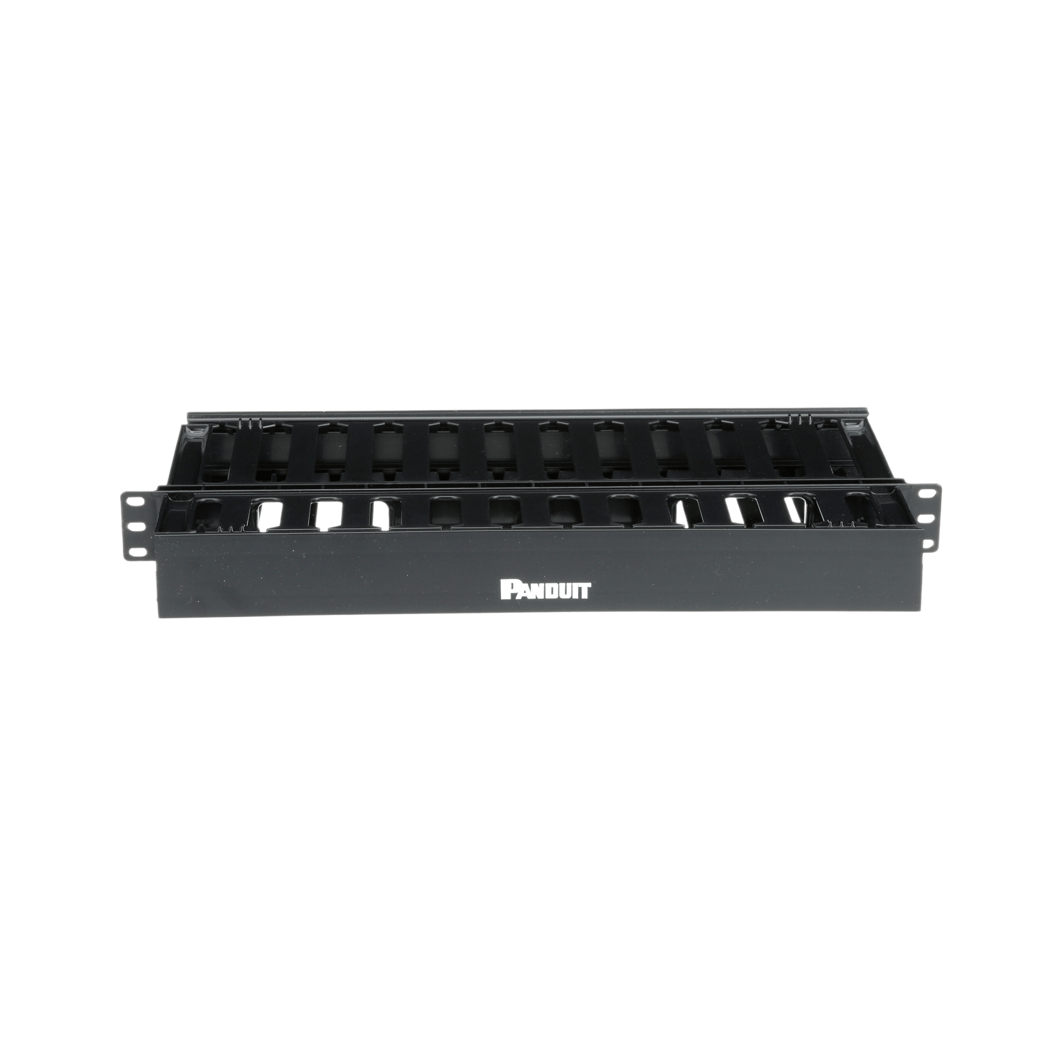 Organizador de Cables Horizontal PatchLink, Doble (Frontal y Posterior), Para Rack de 19in, 1UR