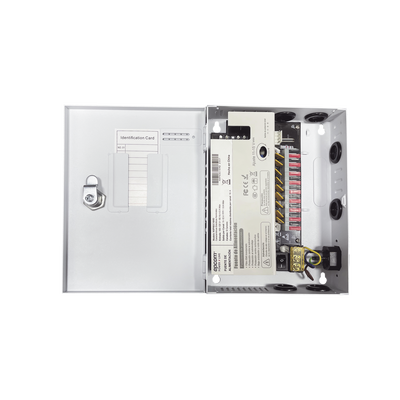 Fuente / 11-15 V / 9 canales / 16 A / Alta tecnología en seguridad / Doble ventilador / Hasta 1.8 Amperes por Salida / Filtro de ruido por canal / Diseño de alta gama.