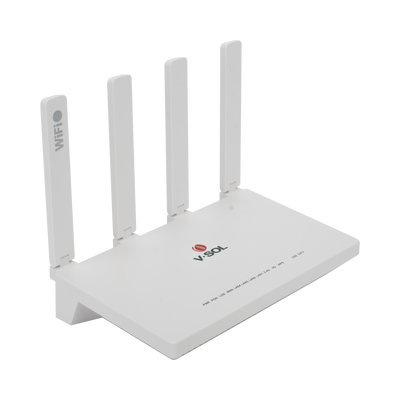 ONU GPON/EPON con Wi-Fi 6 AX1500 / 1 Puerto CATV / 4 Puertos Gigabit / Puerto PON SC/APC