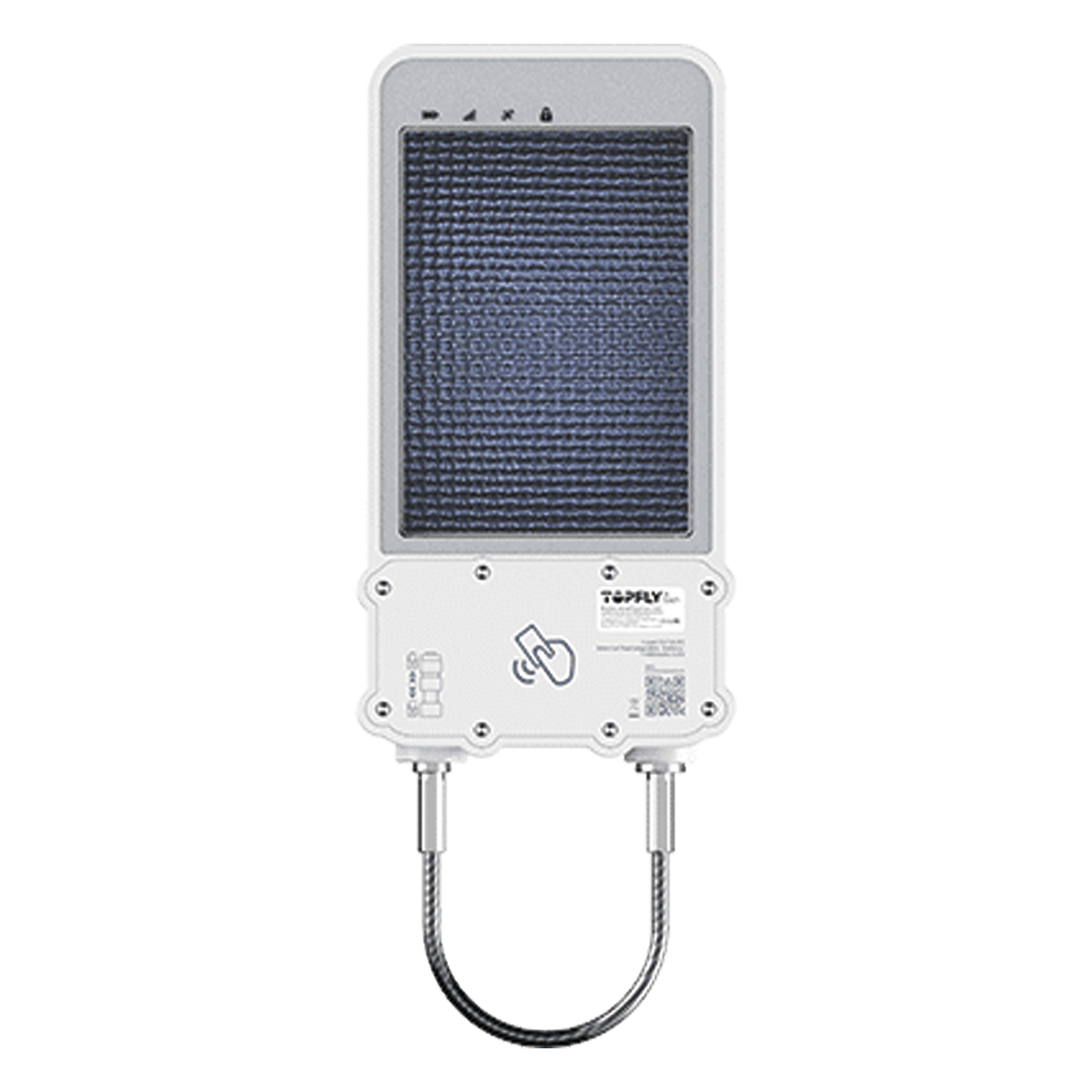 Cerradura Inteligente GPS con Energía Solar / SolarGuardX 100 / Seguimiento de Activos LTE Cat-M1 / Desbloqueo por RFID BLE OTA / Impermeable IP67 / Detección de Movimiento / Alarma de Bloqueo / Batería 14400mAh / Seguridad de Datos M