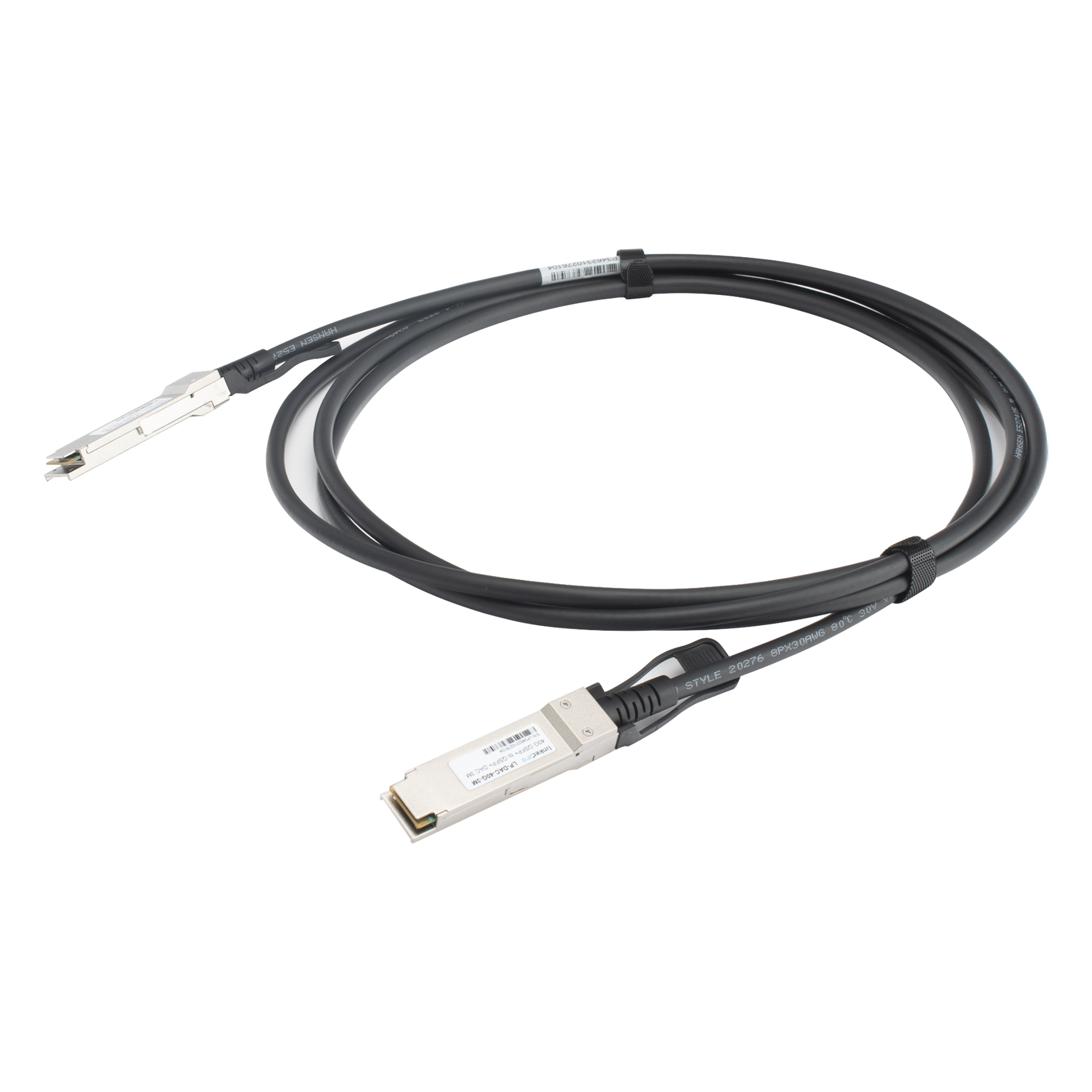 Cable DAC QSFP+ de 40 Gbps a 40 Gbps / Passive Direct Attach Copper Twinax Cable / Longitud: 3 metros — LINKEDPRO BY EPCOM · SKU LP-DAC-40G-3M
