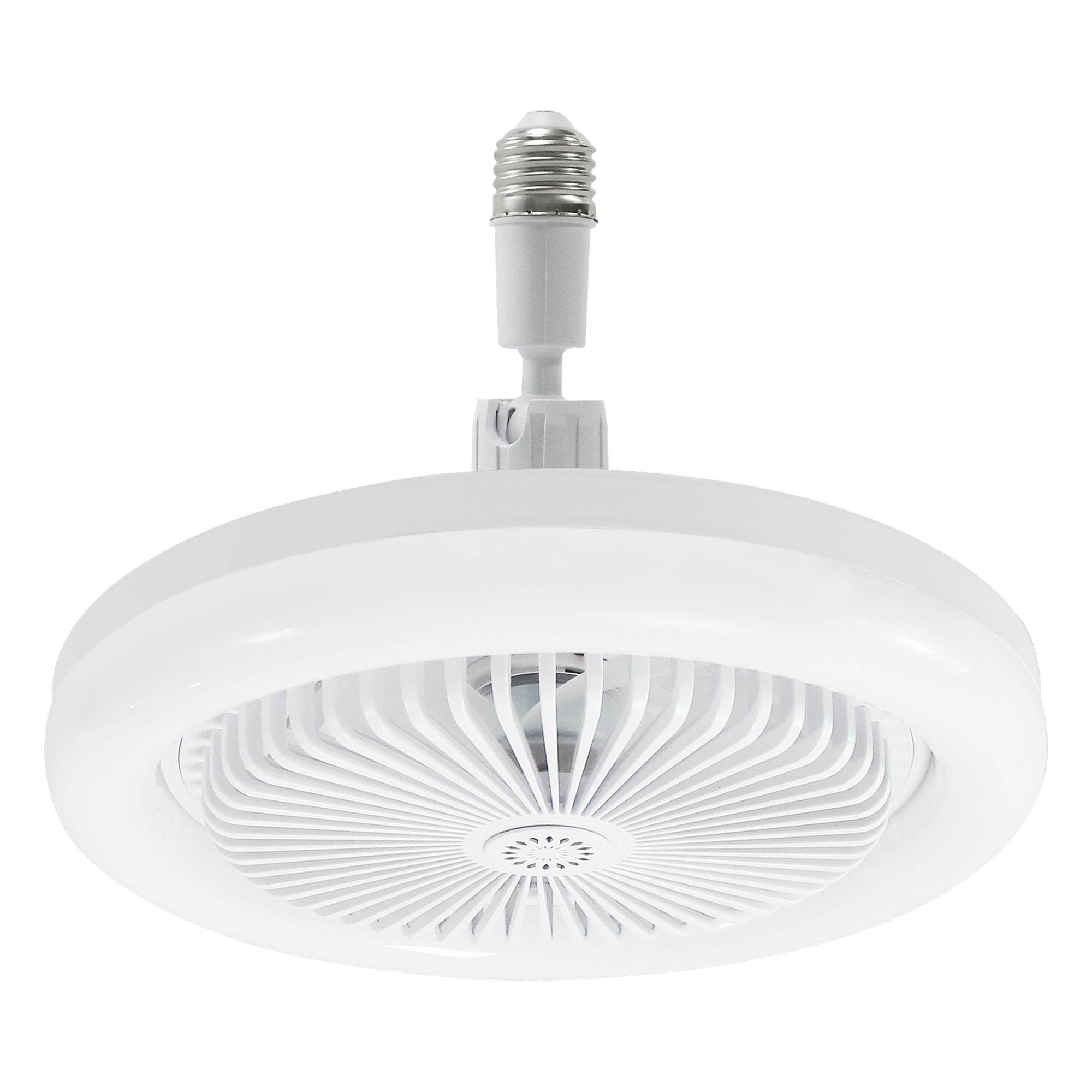Ventilador de Techo con Luminario LED de 110 V CA 50/60 Hz / 40 W / 3 Tonos de Luz (6500 - 4 000 - 2 700 K) / Diámetro 250 mm / 3 Velocidades / Dimeable. — JWJ · SKU JLV-0112
