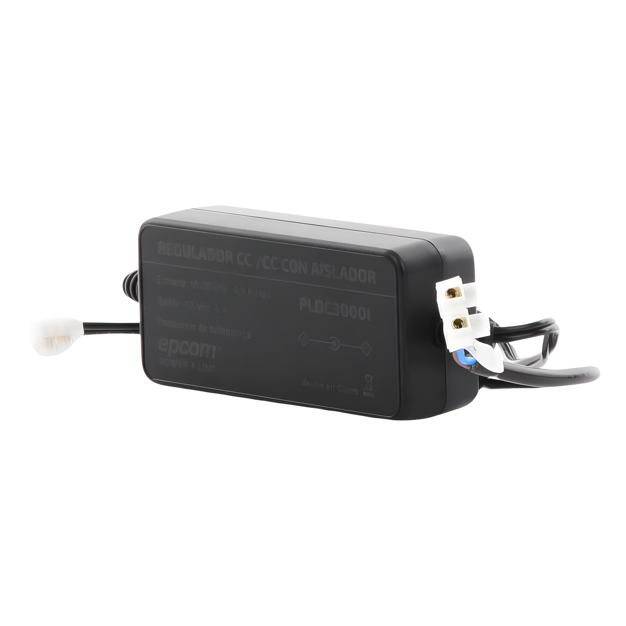 Convertidor de Voltaje con Aislador de 15-30 Vcc a 12 Vcc / 3 Amp Max.