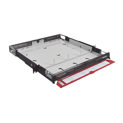 Distribuidor de Fibra Óptica de Alta Densidad LigthVerse *Pro* Para Rack de 19 Pulgadas (48.26 cm), Acepta 4 Placas Plug and Play, Hasta 96 Fibras, 1 UR