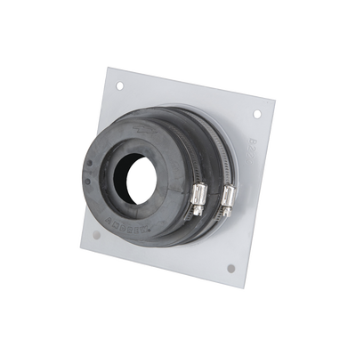 Placa y Goma Pasamuro para Cable Coaxial de 1/2