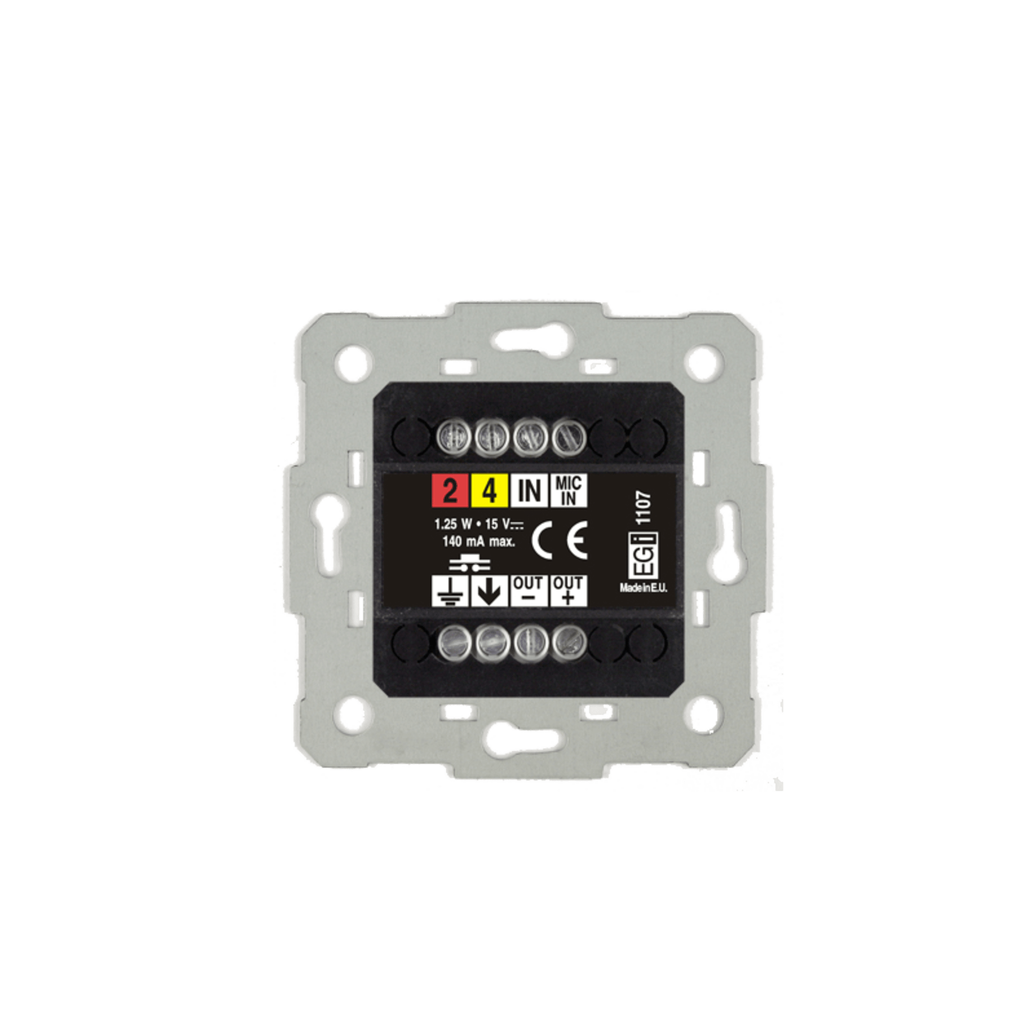 MODULO DE ENCENDIDO/APAGADO Y REGULACIÓN DE VOLUMEN PARA BASE 1105. BLANCO