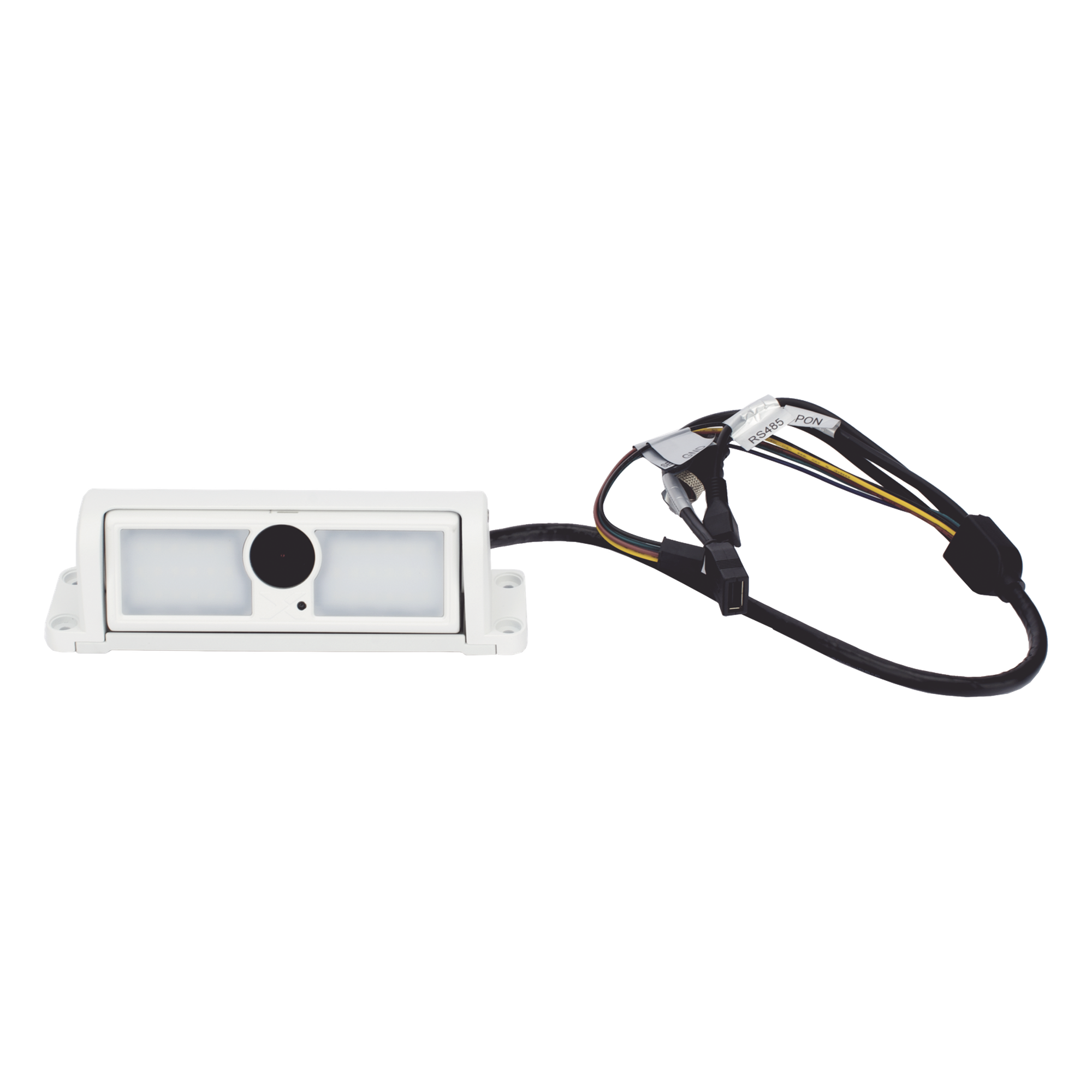 Cámara de Conteo de Pasajeros IP / 2 Megapixel / Sensor CMOS 1/2.8" / Lente 2.7 mm / Ángulo 120° / WDR 80 dB / H.265+ / Triple Instalación