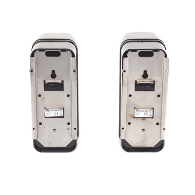 Detector Fotoeléctrico (A baterías) / 0 Falsas Alarmas / Alcance de 60m de Exterior y 350m en interior / Fácil Alineación / Compatible con cualquier panel de alarma