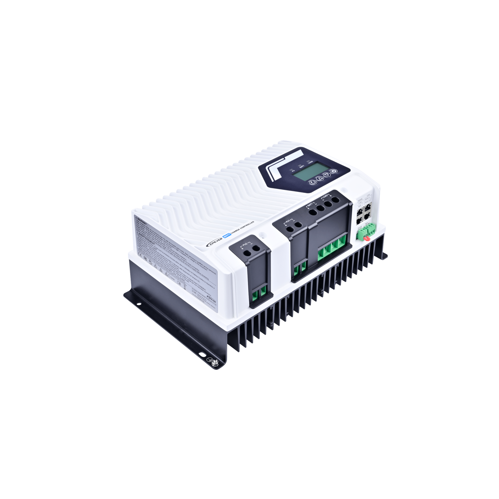 Controlador Solar MPPT 50A 12/24/36/48V, Máximo Voltaje de Circuito Abierto Voc 200Vcc, Configurable para Baterías de Litio