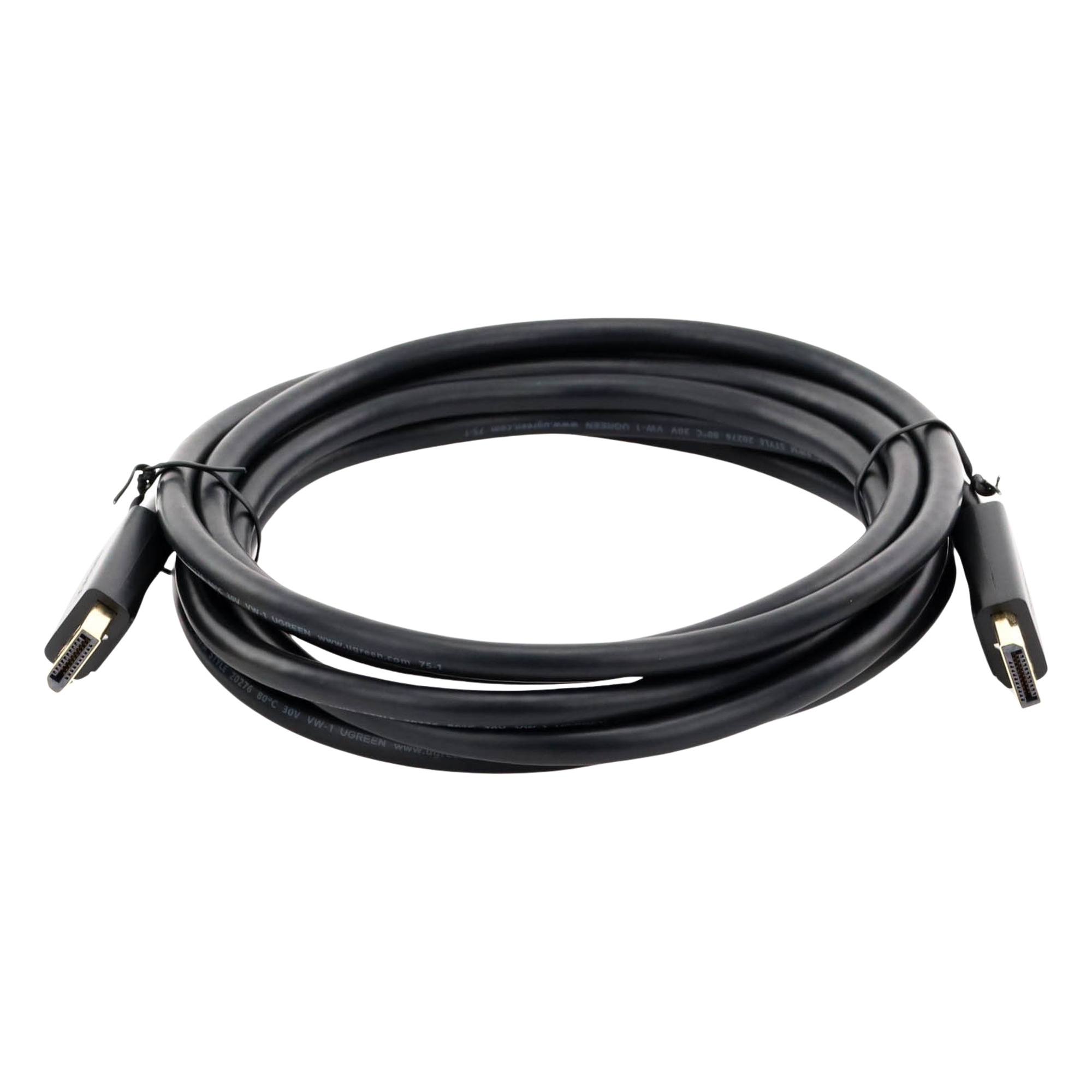Cable DisplayPort 1.2 Macho a Macho | Longitud 3 Metros (9.84 Pies) | Versión DP1.2 | Soporta 4K@60Hz; 2K@144Hz | Soporta 3D | Color Profundo de 8 y 10 Bits | Blindaje Interno Múltiple | Cobre Estañado 28AWG | Botón de Liberación