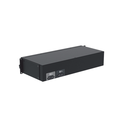 PDU Básico para Distribución de Energía, Enchufe de Entrada NEMA L5-30P, Con 16 Contactos NEMA 5-20R, Instalación Horizontal de 19in, 2 UR, 30 Amp, 120 Vca