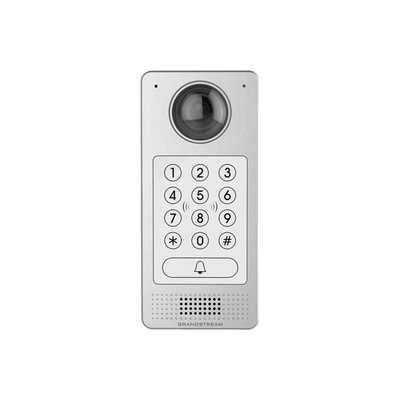 Videoportero IP (SIP) FISHEYE, apertura por código, Antivandálico, llamada y/o tarjeta, teclado retro-iluminación