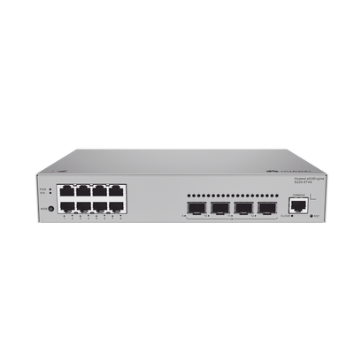 Switch de Acceso eKit Administrable Capa 2 / 8 Puertos Gigabit / 4 Puertos SFP / 1 Puerto de Consola / Gestión Gratuita desde la Nube / Libre de Licenciamiento