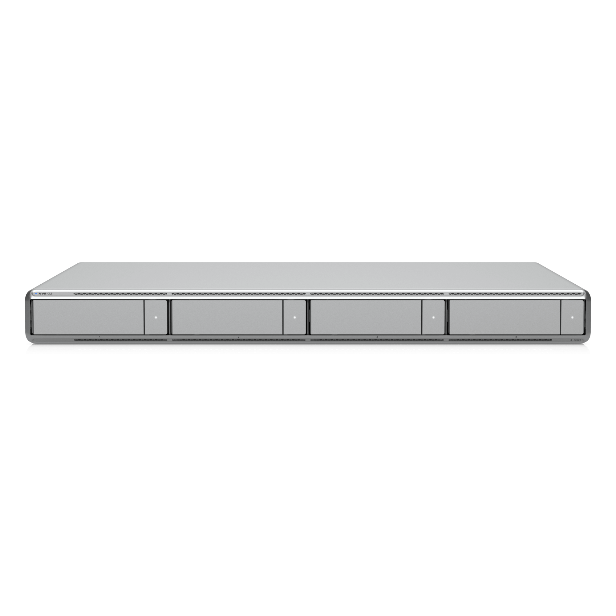 NVR Rack 1U / 4 Bahías Hot-Swap / 10G SFP+ y 2.5GbE / 30 Cámaras 4K / Edge-AI / HDMI Viewport