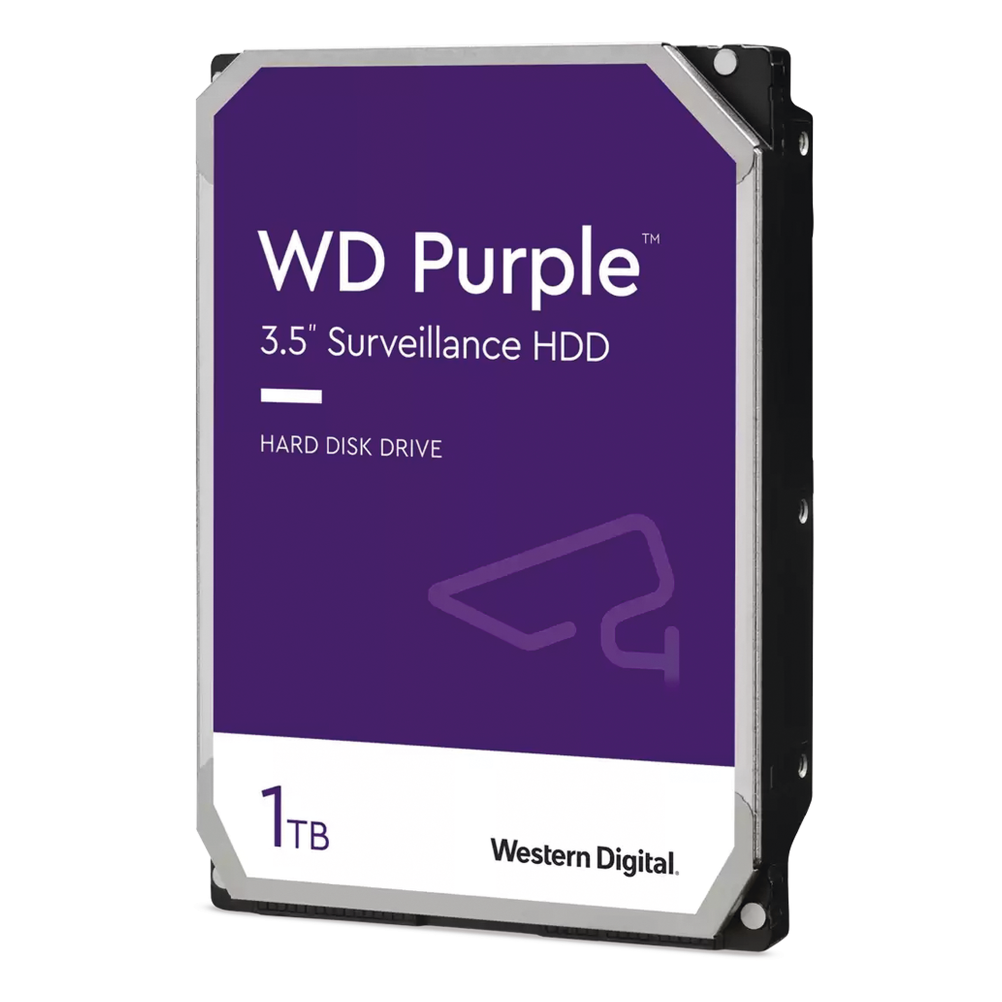 Disco Duro Purple de 1 TB / 5400 RPM / Optimizado para Soluciones de Videovigilancia / Uso 24-7 / 3 Años de Garantia — Western Digital (WD) · SKU WD11PURZ