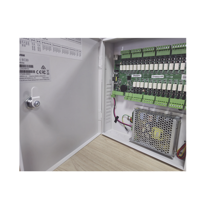 Controlador de Elevador IP Para 32 Pisos / Gestión 100% en la Nube / Interfaz Web / Pases Temporales desde App / Activación de Pisos desde App/ Wiegand / POE / 20,000 Tarjetas /100,000 Eventos / Compatible con Videoporteros Akuvox