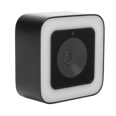 Cámara Web ALTA DEFINICIÓN (1080p) / Aro de Luz Interconstruido / Gran Angular / Micrófono Integrado / Conector USB de 2 mts / Fácil de Instalar / Reducción de Ruido Inteligente