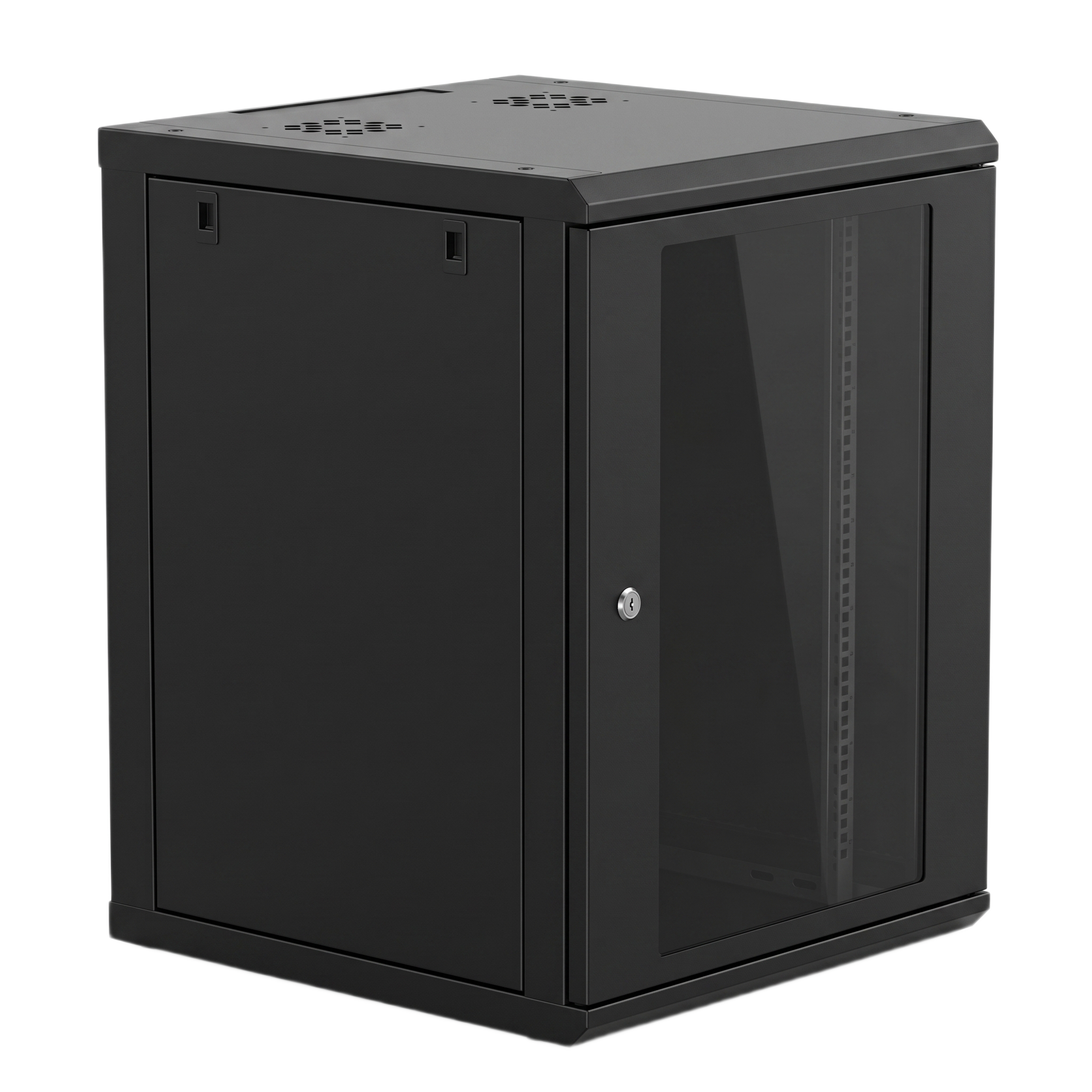 Gabinete de Pared 16U de 635 mm de Profundidad, Rack de 19 in en Acero Reforzado: Compacto y Resistente para Soluciones Profesionales