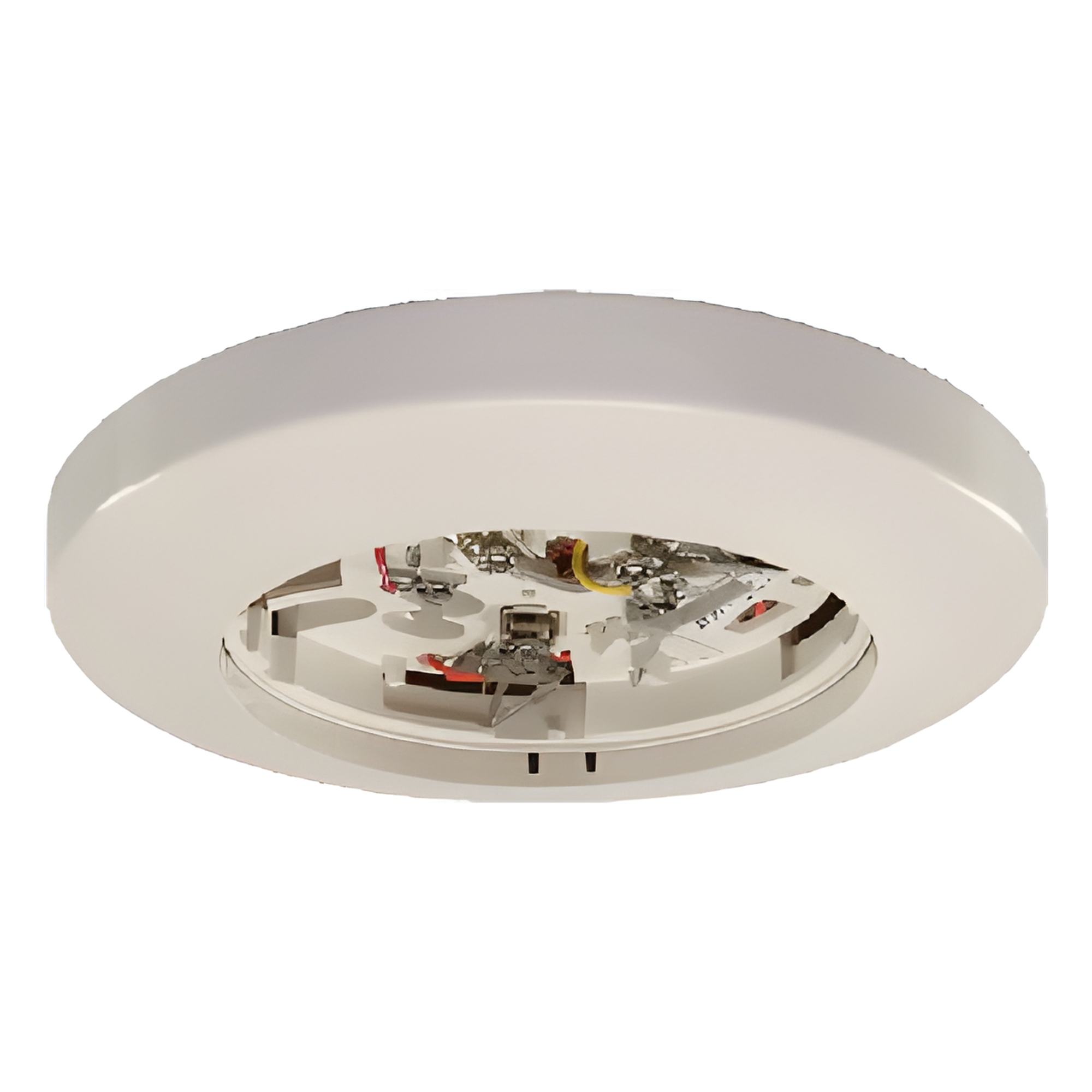 Base enchufable para detectores de humo fotoeléctrico e iónico serie 2151/1151, 4 hilos, con relé auxiliar y salida para anunciador remoto — SYSTEM SENSOR · SKU B114-LPBT