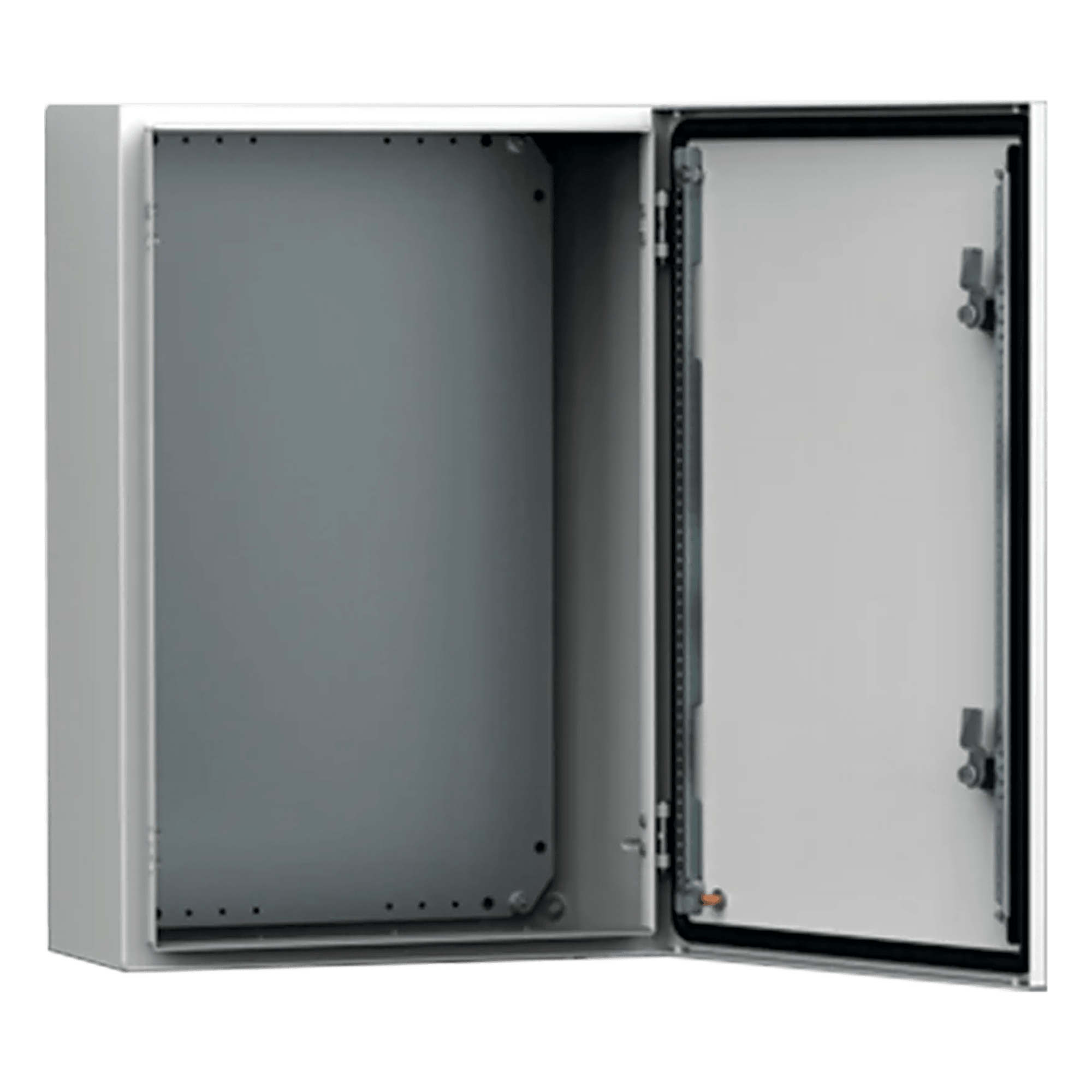 Gabinete de Uso Exterior MAS 600 x 500 x 300 mm (23.62 x 19.69 x 11.81 in) / NEMA 4/12/13 / IP66 / IK10 / Acero Dulce 1.5 mm / Platina de Montaje Incluida / Color Gris Claro — HOFFMAN · SKU MAS0605030R5