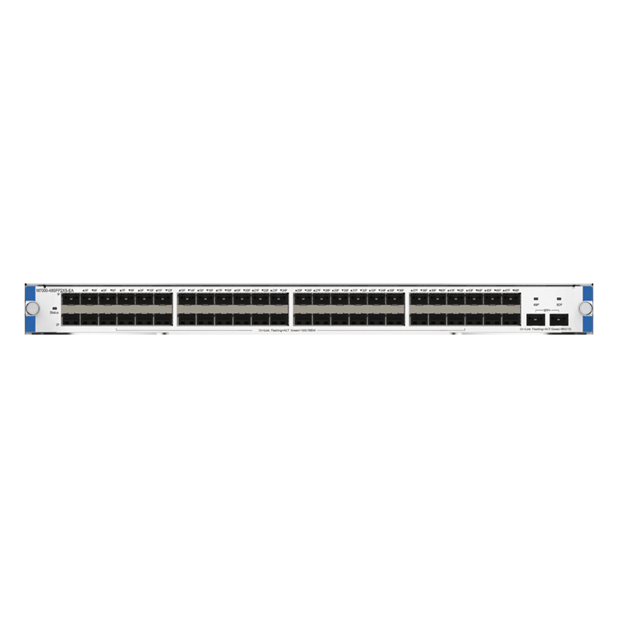 M7000-48SFP2XS-EA TARJETA SWITCH 48 PTOS SFP Y 2 SFP+ PARA RG-NBS700X — RUIJIE · SKU M7000-48SFP2XS-EA