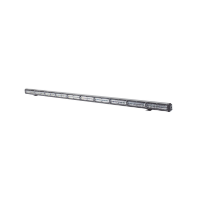 Barra de luz de advertencia de 10 Módulos de 6 LED, 49 Pulgadas, Rojo/Azul