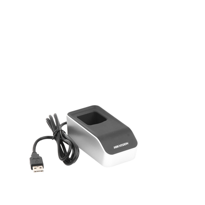 Enrolador USB de Huellas para Software Hikvision / iVMS-4200 / HikCentral / HikConnect Teams / Facilita el Alta de Huellas al Software / Conexión USB / SDK GRATUITO para desarrollos propios