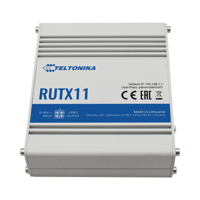 Router Industrial LTE 4.5G Cat 6 / 300 Mbps / WiFi 5 Dual Band / 4 Puertos Gigabit / Doble SIM / GNSS / PoE