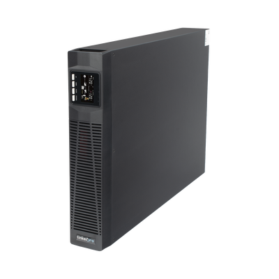 UPS de 3000VA/2700W / Topología On-Line Doble Conversión con Baterías Internas / Entrada y Salida de 120 Vca / Pantalla LCD Configurable / Formato Rack o Torre / 8 Salidas