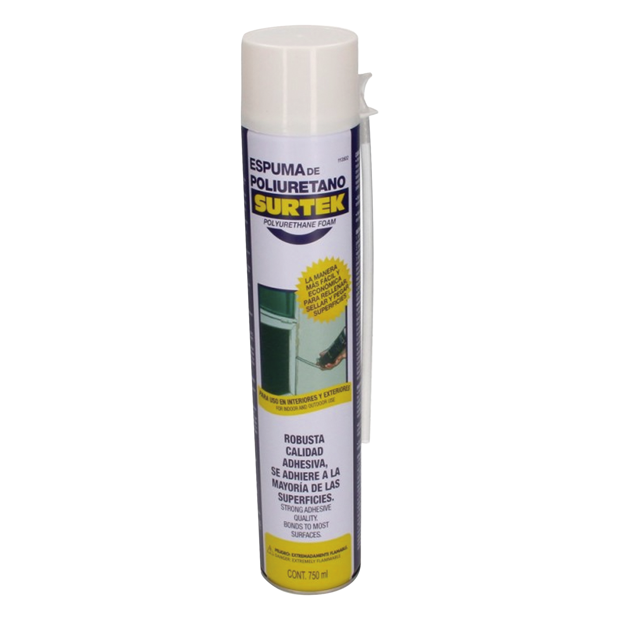 Espuma de Poliuretano / Capacidad 750 ml. — SURTEK · SKU SYS-113-502