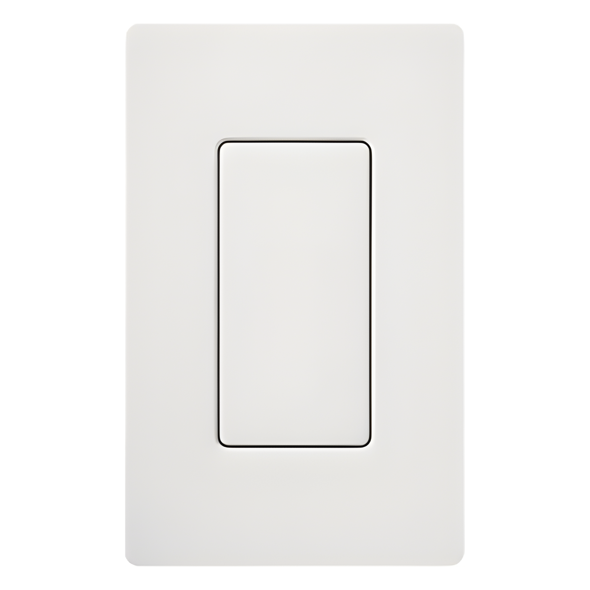 Inserto ciego estilo Designer para cubrir espacios sin usar en placas de pared Lutron Claro y Satin Colors, instalación a presión sin tornillos, color blanco brillante — LUTRON ELECTRONICS · SKU DVBI
