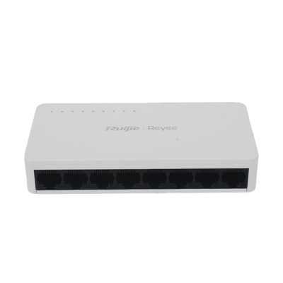Switch no administrable, Visible en la Topología de la Nube, con 8 puertos Gigabit 1G
