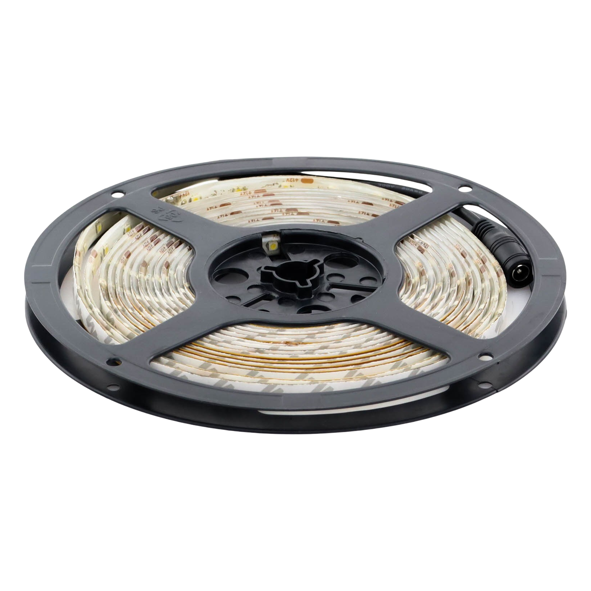 Tira Led de 5 m / Cálido / Uso Exterior / Potencia 15 W / 420 lm/ 12 V CD / IP 65. — JWJ · SKU JLTL-3528-IP65-C