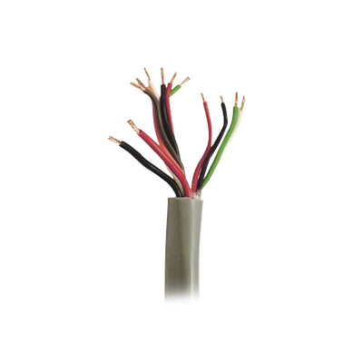Bobina de 152 Metros (500 Pies) de Cable Compuesto de, 6 y 4 Conductores Calibre 22 y 2 Conductores Calibre 18, para Aplicaciones de Control de Acceso