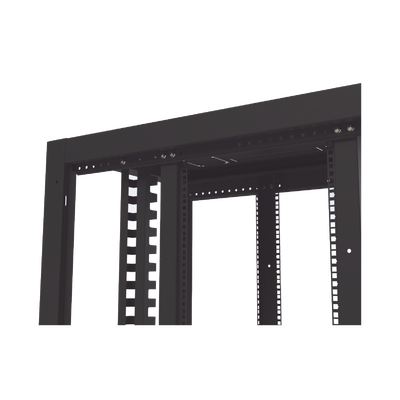 Gabinete para Telecomunicaciones Rack Estándar de 19", 42UR, 600 mm Ancho x 1000 mm Profundidad. Fabricado en Acero, Se envía el Gabinete Armado.