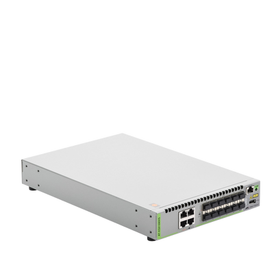 Switch Capa 3 Stackeable 10 Gigabit , 12 puertos SFP/SFP+ 10G y 4 puertos 100/1000/10G Base-T (RJ-45)