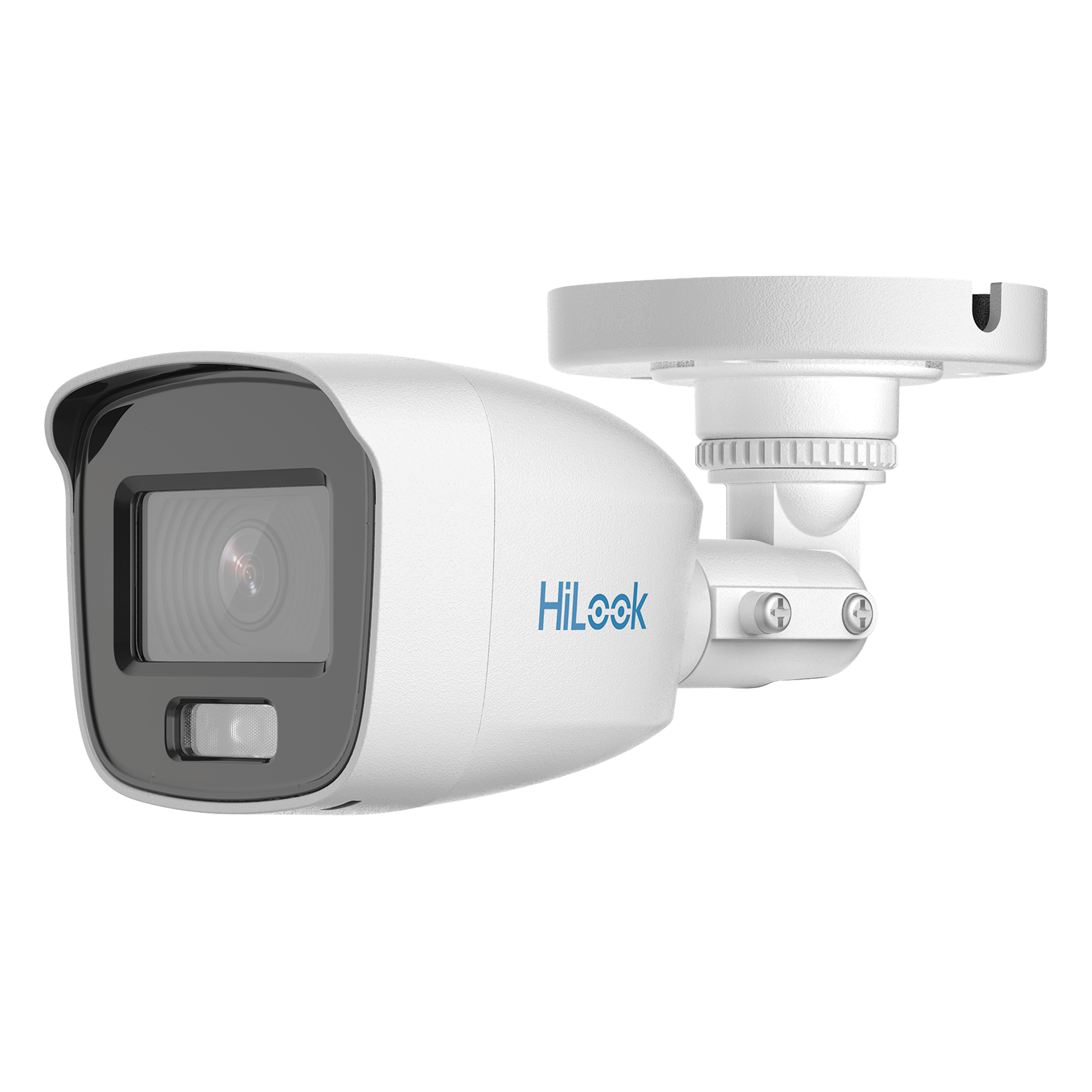 Bala TURBOHD 2 Megapixel (1080p) / Imagen a Color 24/7 / Lente 2.8 mm / ColorVu Lite / Luz Blanca 20 mts / IP66 / Policarbonato — HiLook by HIKVISION · SKU THC-B129-P