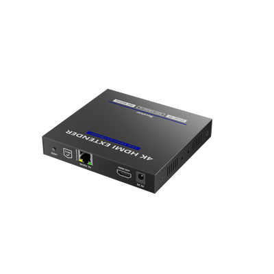 Receptor Compatible para Kits TT592 | Resolución 4K@60Hz | Cat 5e/6 | Distancia de 100 m | IPCOLOR | Control IR | Cero Latencia | Compatible con Switch Gigabit.